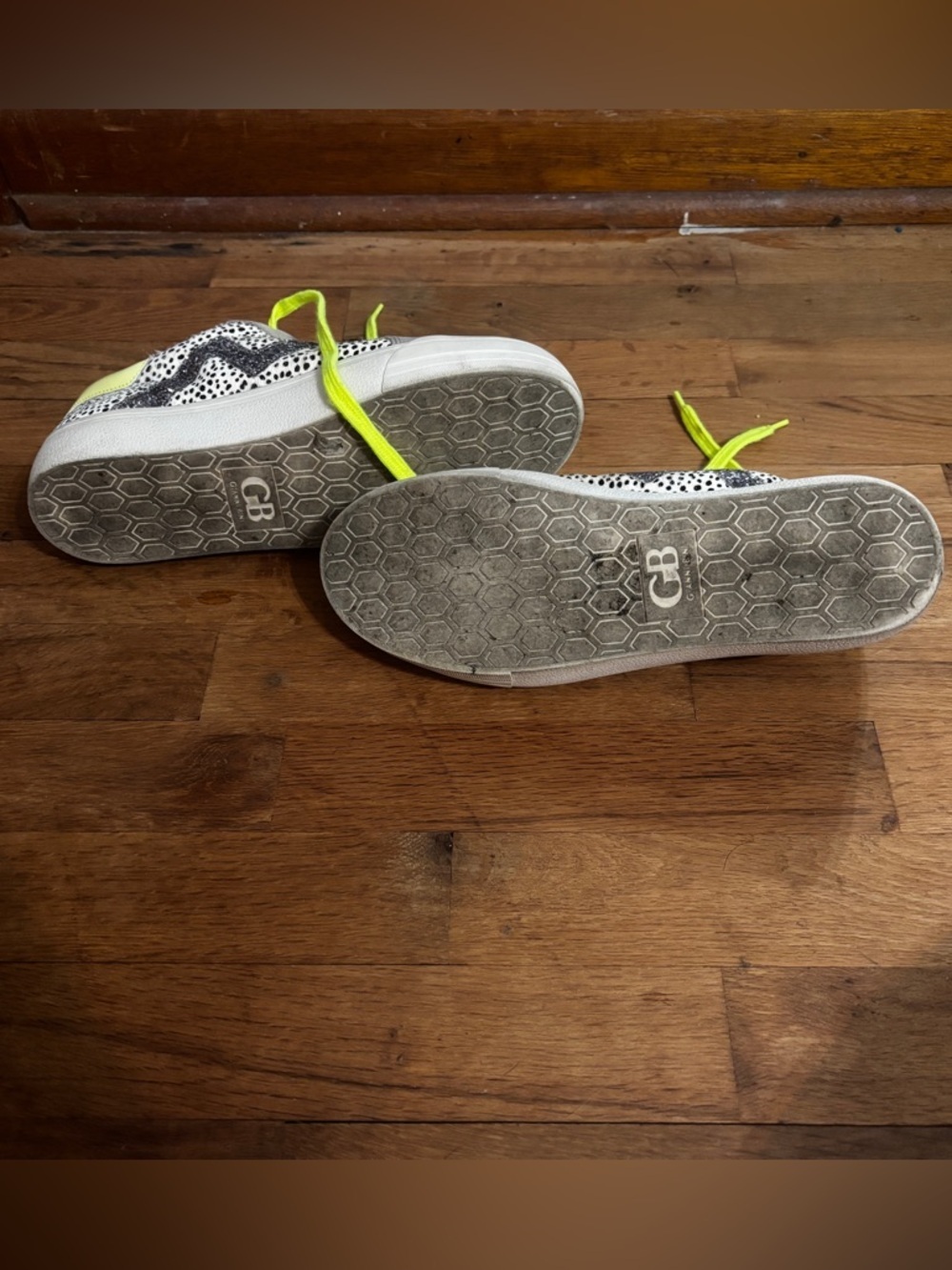 Gianni Bini animal print fashion sneakers - Picture 7 of 7